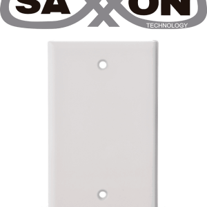 SAXXON A175 – Placa de pared ciega Sin puertos Color blanco. TCE339078 SAXXON A175 – Placa de pared ciega Sin puertos Color blanco. TCE339078