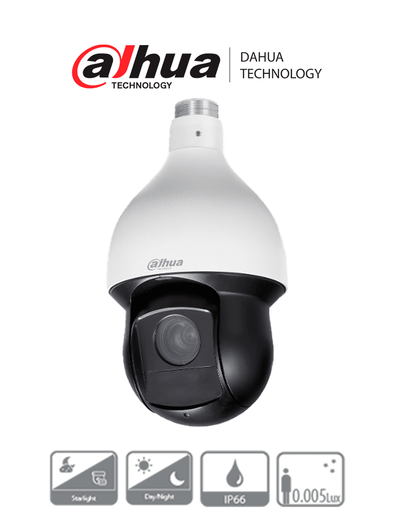 DAHUA DH-SD59225-HC-LA – Cámara PTZ de 2 Megapíxeles 1080p 25x de Zoom