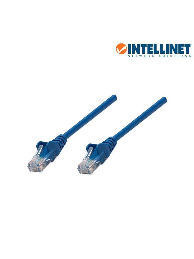 INTELLINET 318129 – CABLE PATCH 0.45m ( 1.5f) Cat 5e UTP AZUL. ITL2840