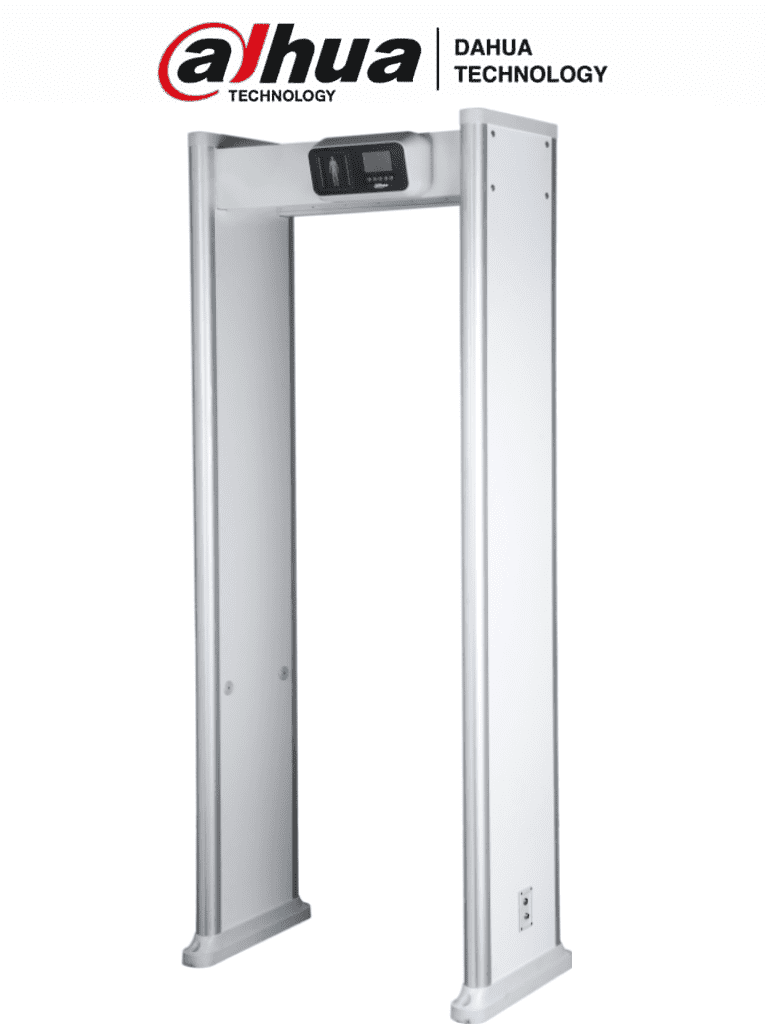 DAHUA ISC-D118C – Arco detector de metales con 18 zonas y pantalla LCD