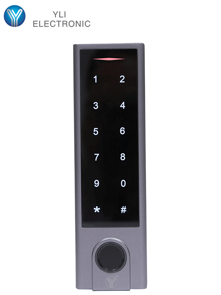 YLI YK1068A – Control de Acceso con Teclado Touch Huella Tarjetas ID 1