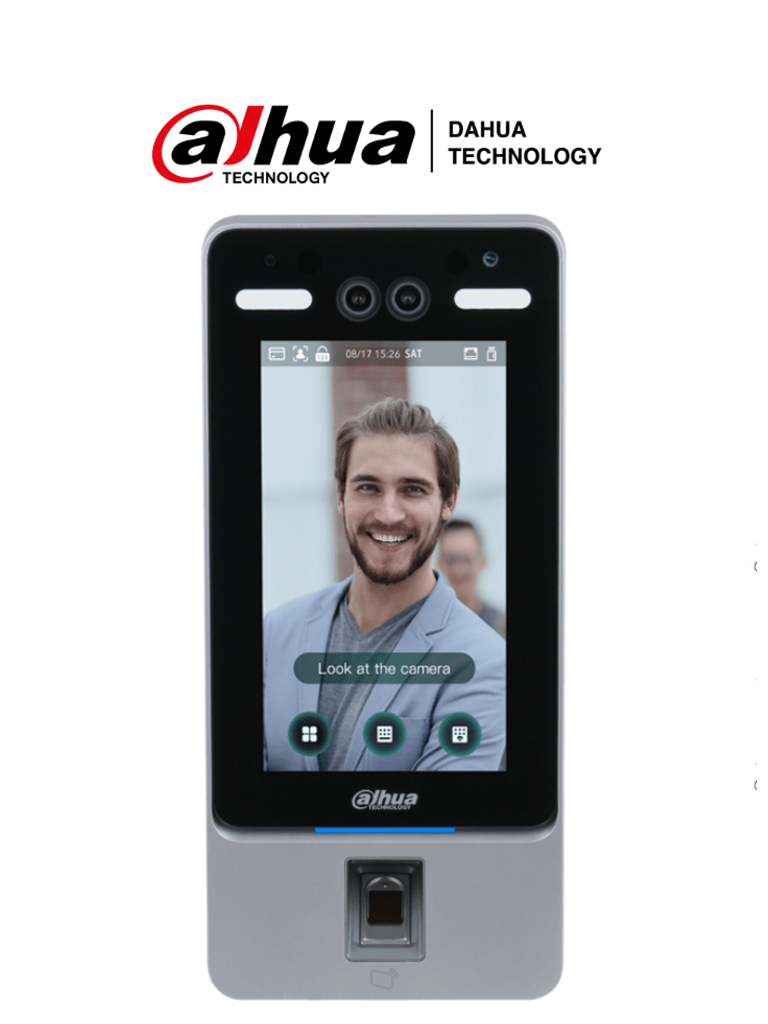 DAHUA ASI4214Y – Control de Acceso con Reconocimiento Facial P2P 2000