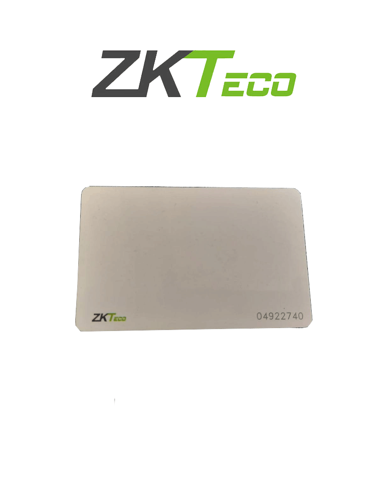 ZKTECO UHF1T9 – Tarjeta de PVC UHF Frecuencia 915 Mhz Grosor de 0.88 m