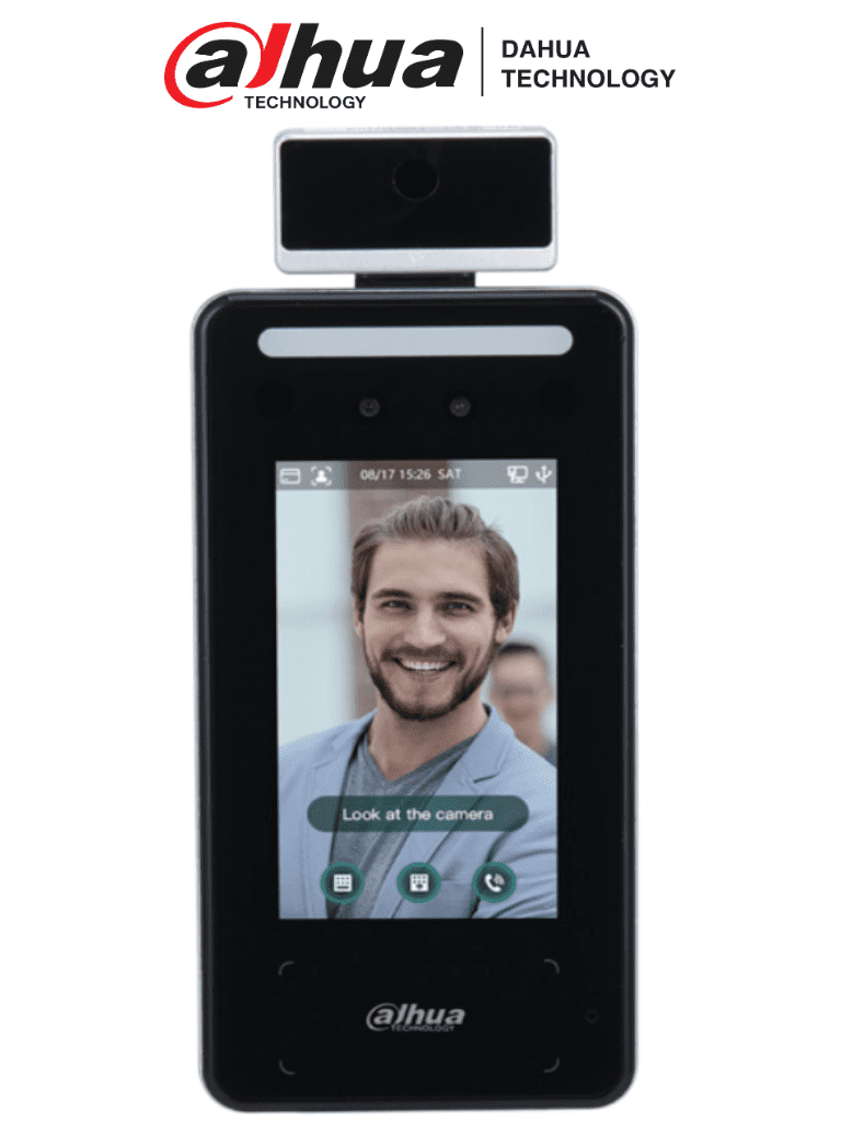 DAHUA ASI6213J-FT1- Control de acceso facial Con medición de temperatu