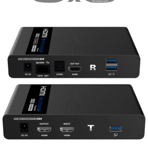 SAXXON LKV676KVM-PI – Kit extensor de video HDMI IPCOLOR Resolucion 4K SAXXON LKV676KVM-PI – Kit extensor de video HDMI IPCOLOR Resolucion 4K