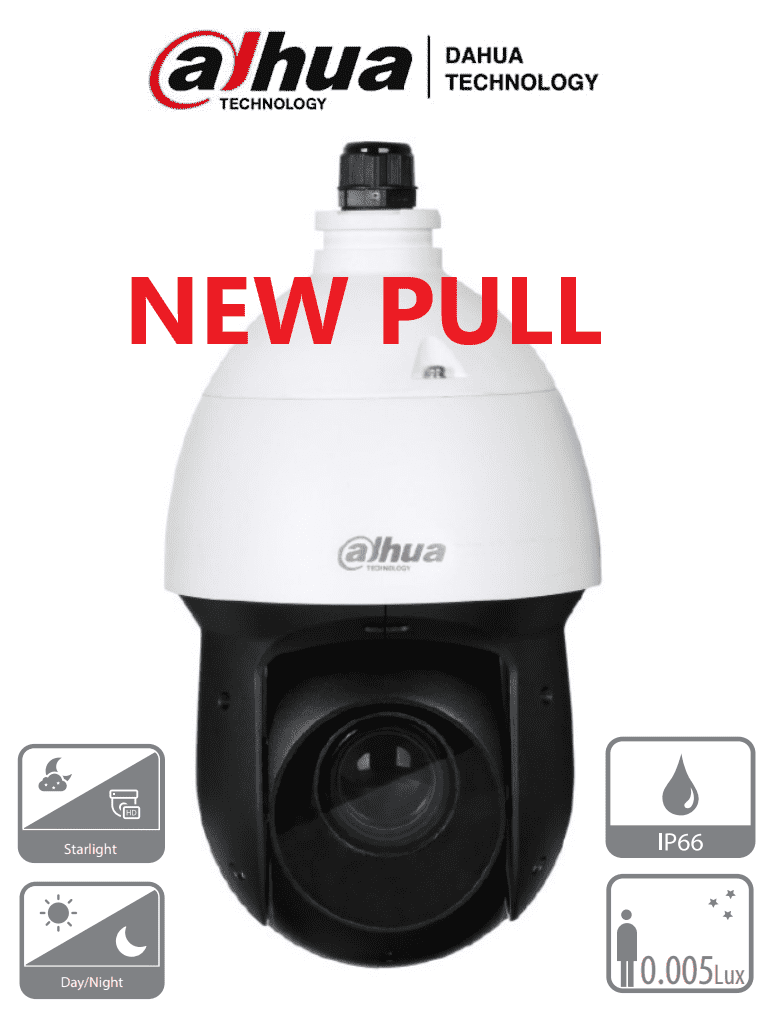 DAHUA SD49225N-HC-LA – Cámara PTZ de 2 Megapíxeles NEWPULL Nuevo con D