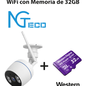 NGTECO NGC501PAK – Paquete de Cámara NGC501 IP Bullet WiFi 1080P con M NGTECO NGC501PAK – Paquete de Cámara NGC501 IP Bullet WiFi 1080P con M