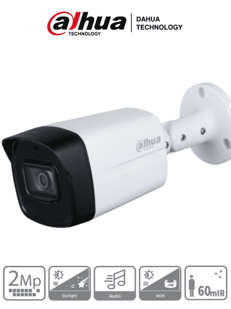DAHUA HAC-HFW1231TLM-I6 – Camara Bullet de 2 Megapixeles Super Adapt L