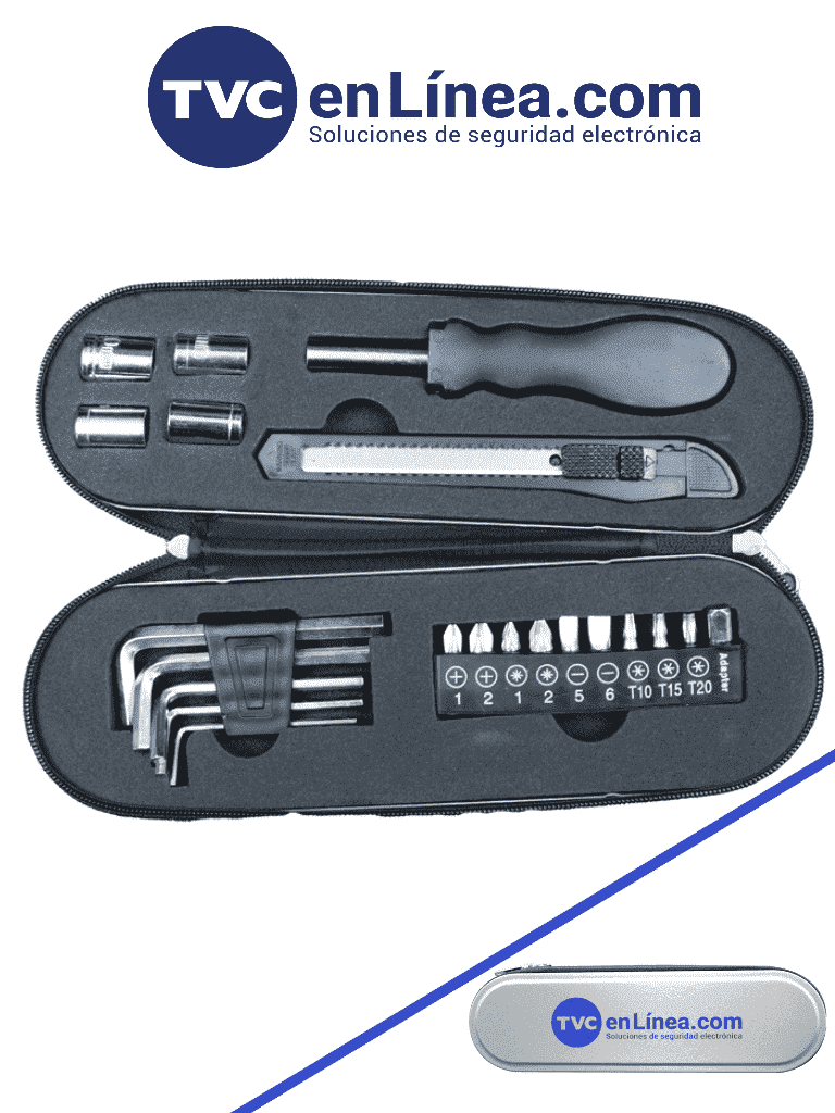 TVC MATPRO014 – SET de Herramientas con Logotipo TVC Promocional Vota.