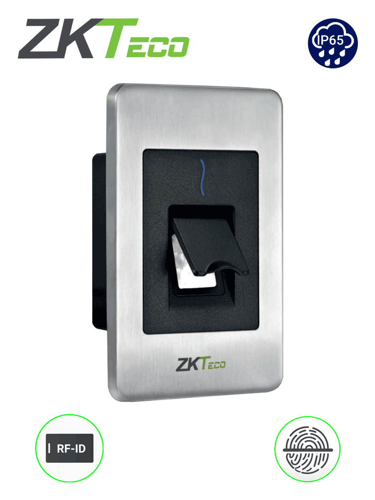 ZKTECO FR1500S – Lector Esclavo De Huella BIO ID Tarjetas ID 125 Khz I