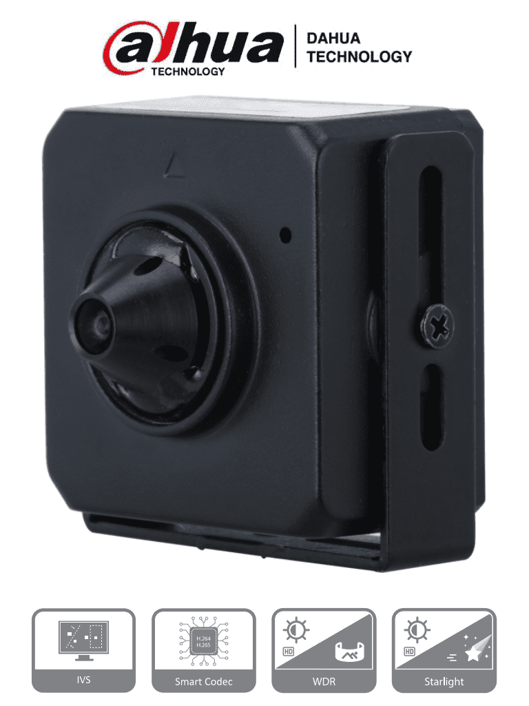 DAHUA IPC-HUM4231S-L4 – Camara IP Pinhole de 2 Megapixeles Lente de 2.