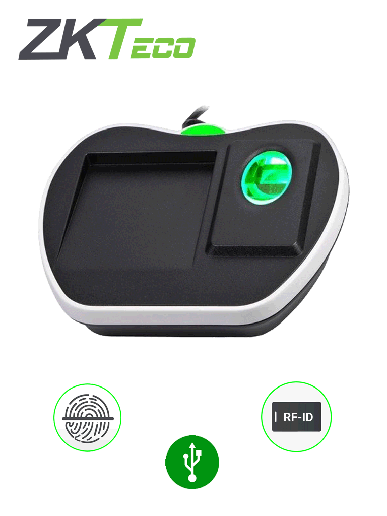ZK ZK8500RID – Enrolador de Huella Digital y Tarjetas ID 125Khz Conexi