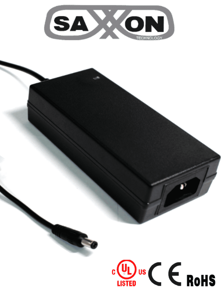 SAXXON PSU1205D – Fuente de Poder Regulada de 12 Vcc a 5 Amperes Ideal