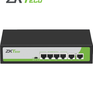 ZKTECO PE04255C -Switch de 4 Puertos Fast Ethernet PoE AF – AT 2 Puert ZKTECO PE04255C -Switch de 4 Puertos Fast Ethernet PoE AF – AT 2 Puert