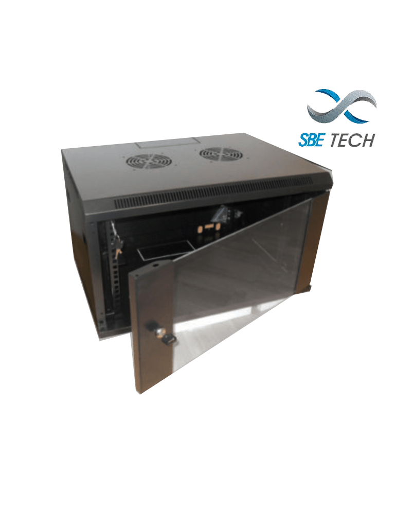 SBE TECH SBE-GNLPAR19X4UR Gabinete de pared 4UR 60.0 cm de ancho 45.0 SBE TECH SBE-GNLPAR19X4UR Gabinete de pared 4UR 60.0 cm de ancho 45.0