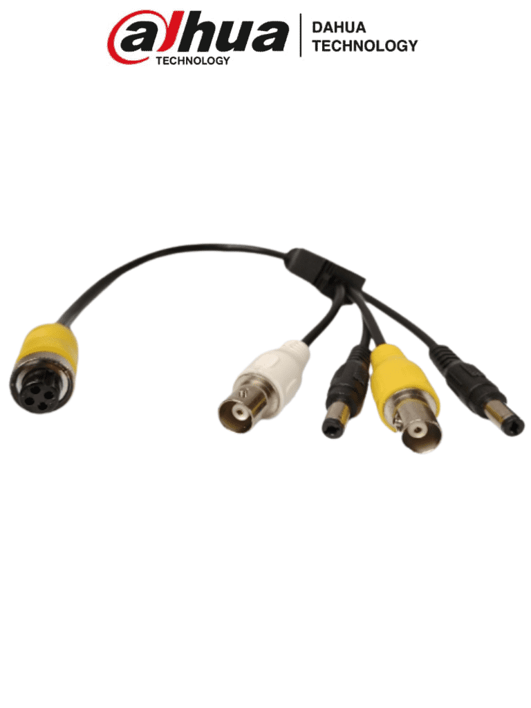 DAHUA MC-AM4-BNCFx2DC5.5Mx2 – Cable Adaptador con Conector Tipo Aviaci