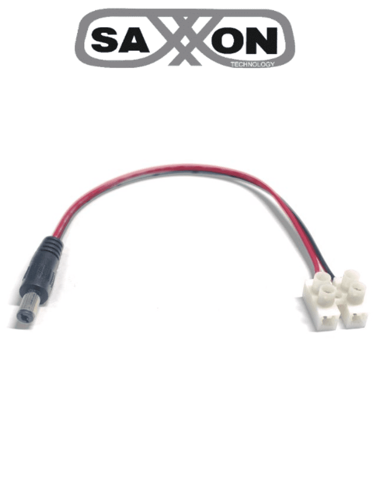 SAXXON PSUWB04 – Bolsa de 10 Conectores Macho para Alimentación de Cam