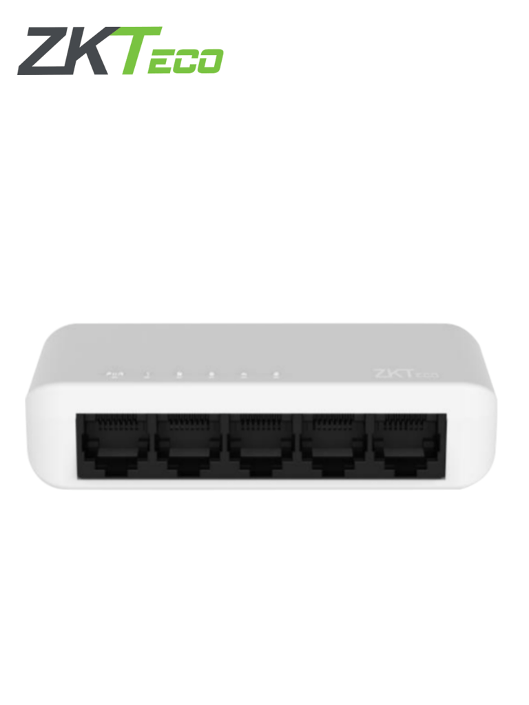 ZKTECO ESE55C- Switch para Escritorio de 5 Puertos Fast Ethernet 10 10