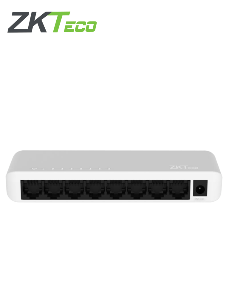 ZKTECO ESE85G- Switch para Escritorio de 8 Puertos Gigabit Ethernet Di