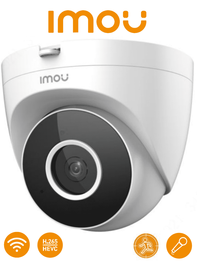 IMOU Turret SE (IPC-T22EN) – Camara IP Domo Wifi de 2 Megapixeles con IMOU Turret SE (IPC-T22EN) – Camara IP Domo Wifi de 2 Megapixeles con
