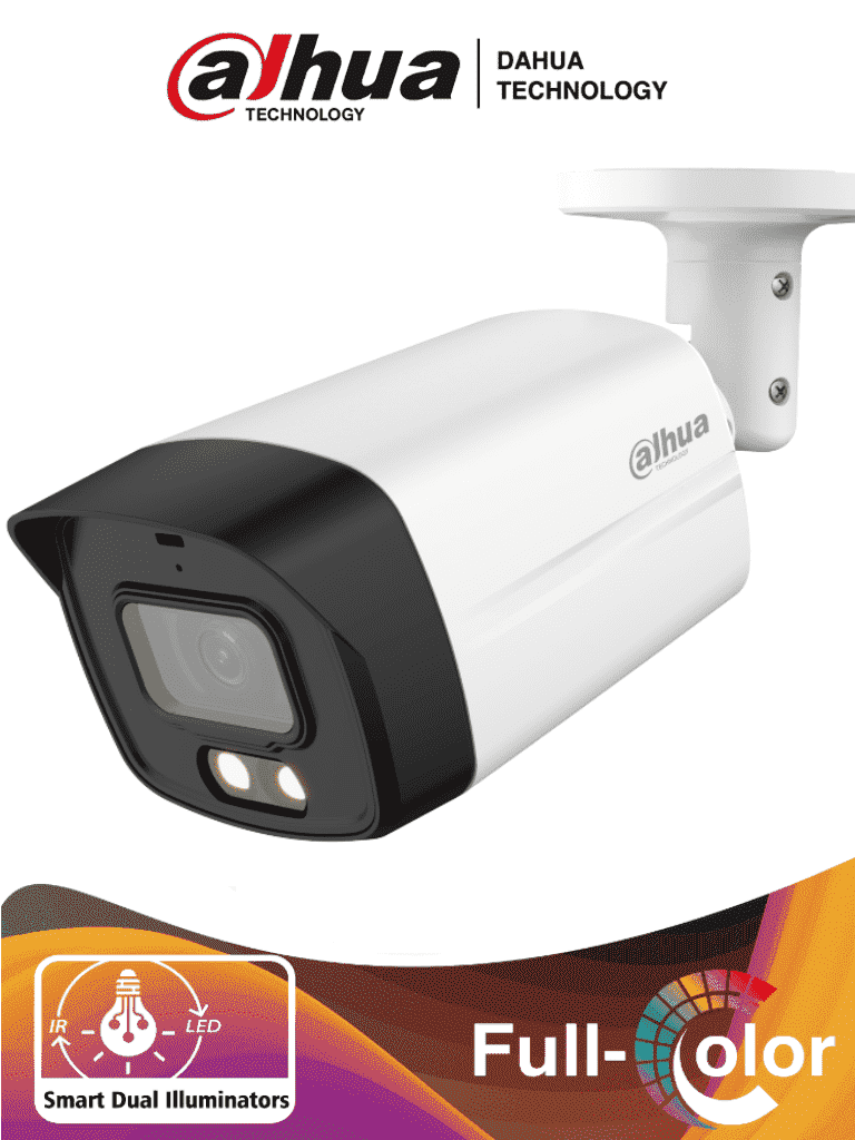 DAHUA HAC-HFW1239TLMN-IL-A – Camara Bullet de 2 Megapixeles Iluminador