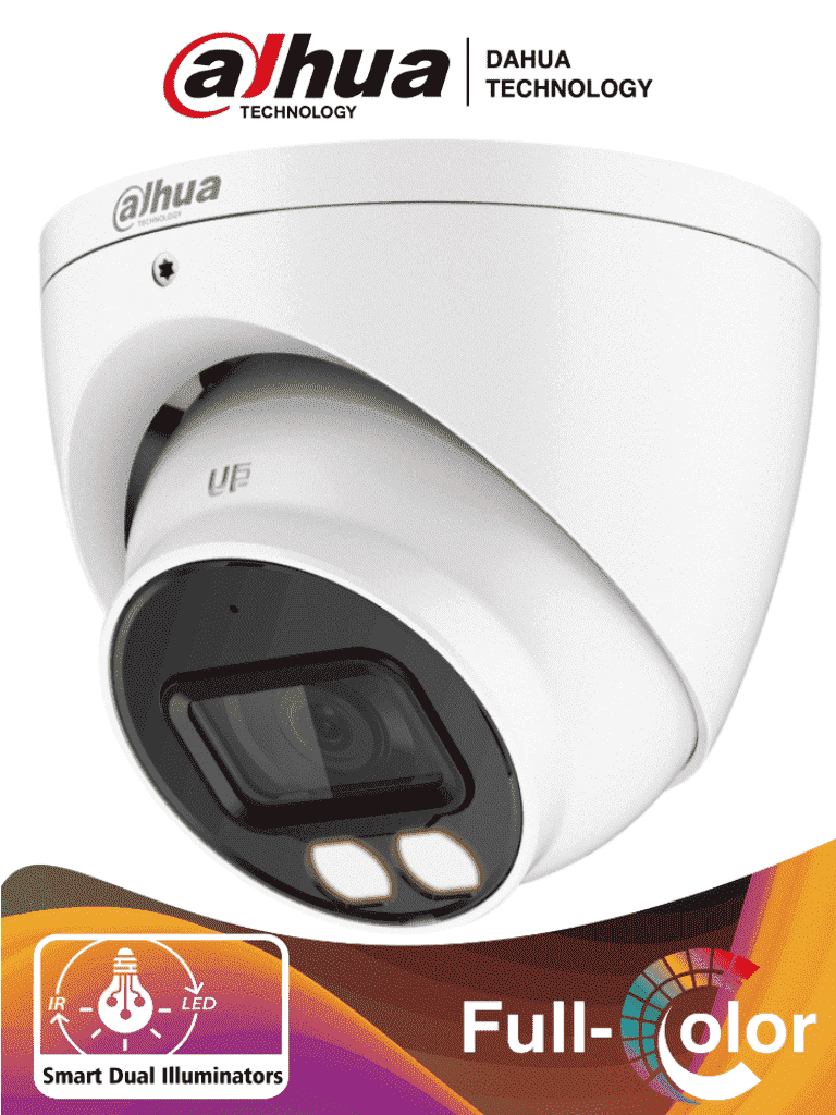 DAHUA HAC-HDW1239TN-IL-A – Camara Domo de 2 Megapixeles Iluminador Dua