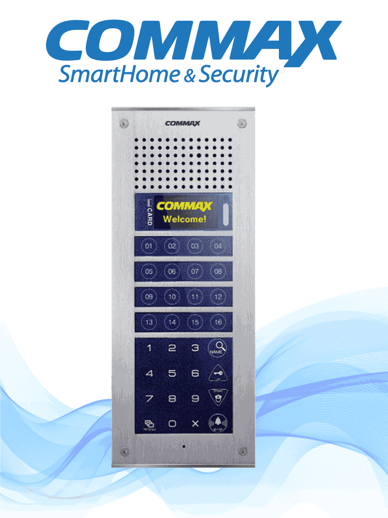 COMMAX CMP4BCT – Frente de calle para solución de videoporteros para a