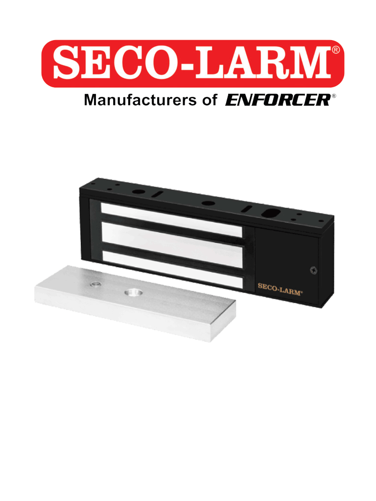E941SB1K2PQ – Cerradura Electromagnética De 1200 Lb Sensor De Adherenc