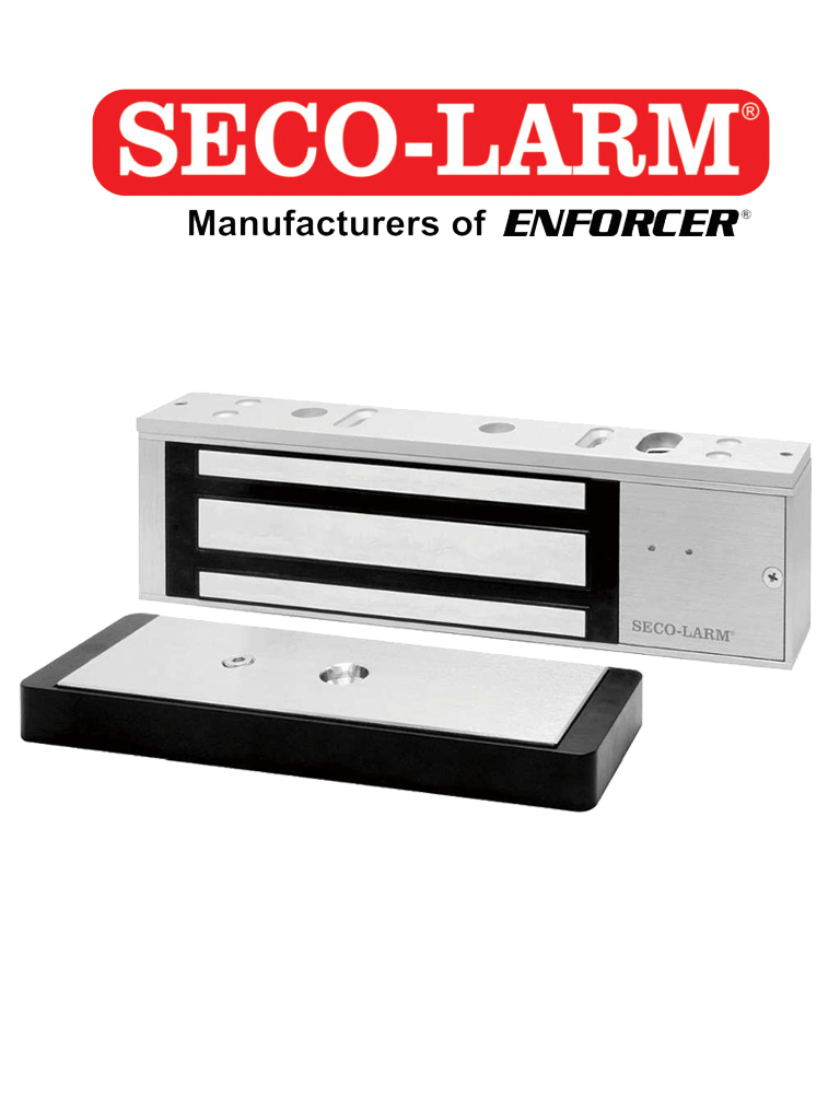 E941SA1K2DPSQ – Cerradura Electromagnética De 1200 Lb Led De Estado Se