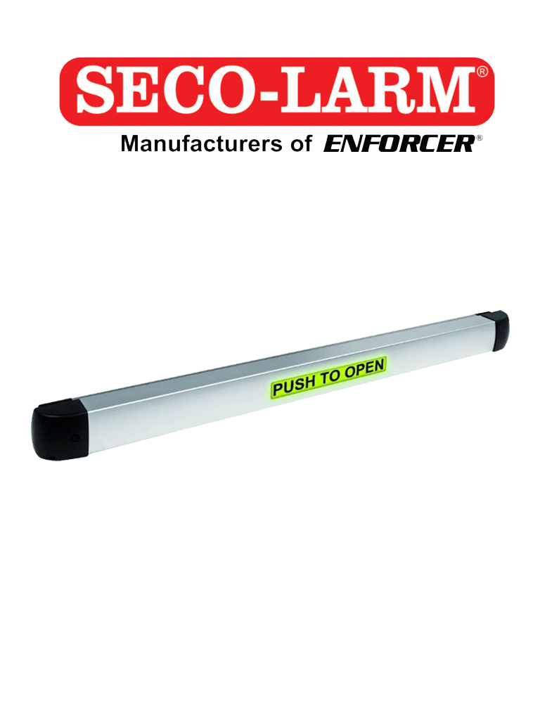 SECO-LARM SD961A36SLQ – Barra Para Salida De Emergencia Con Led Zumbad