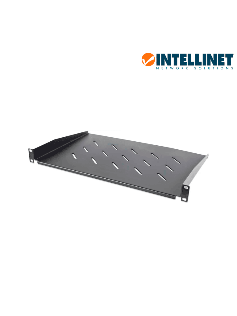 INTELLINET 714884 – Charola Rack 19″, 1U, 30 cm de profundidad, ventil