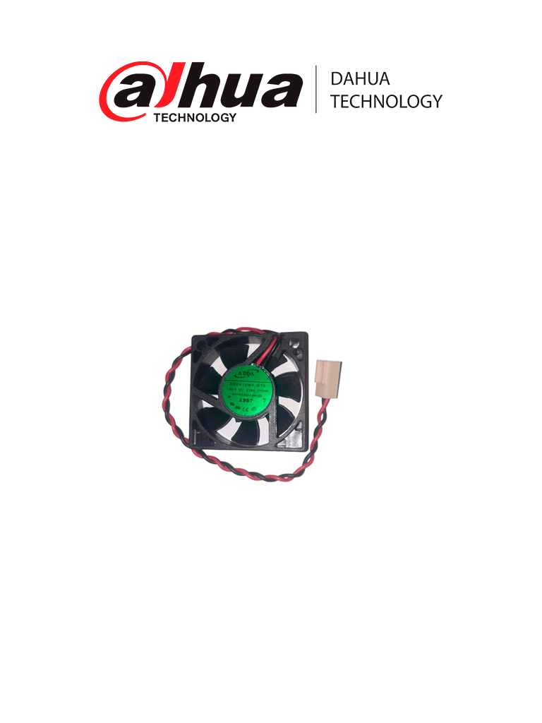 DAHUA – VENTILADOR LATERAL PARA DVR Y NVR 12V 6W. DHT0180005 – 54143