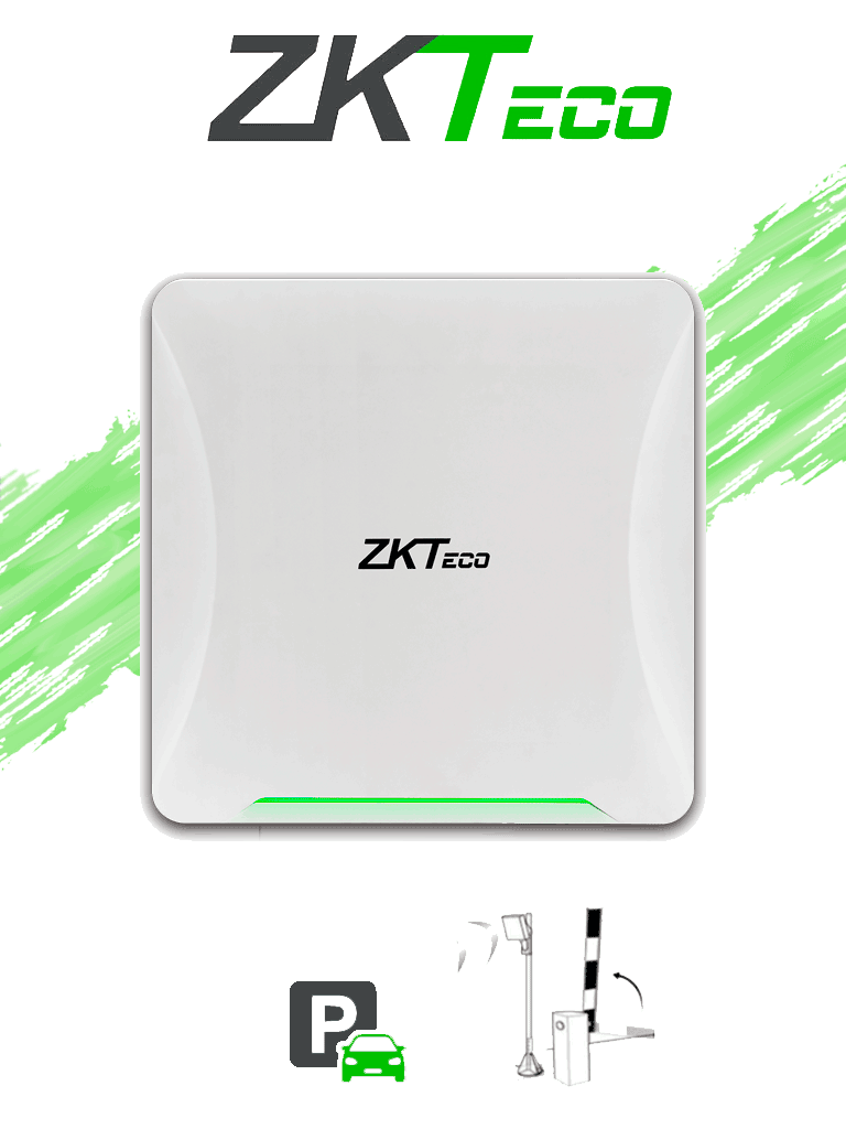 ZKTECO UHF10FPRO – Lector de TAGS (Tarjetas UHF) Hasta 20 Mts LED de e