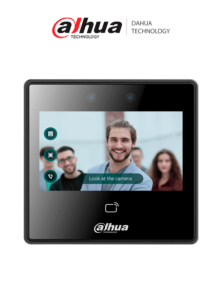 DAHUA DHI-ASI3213A-W – Control de Acceso con Reconocimiento Facial Pan
