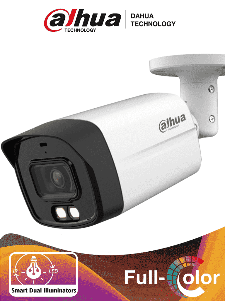 DAHUA HAC-HFW1200TLMN-IL-A – Cámara Bullet de 2 Megapíxeles Iluminació