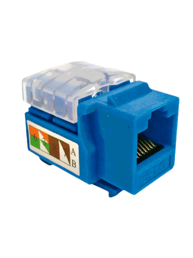 SAXXON M265C5B – Modulo jack keystone RJ45 8 Hilos CAT 5E Compatible c