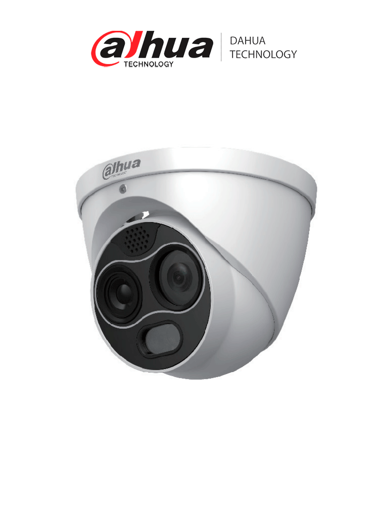 DAHUA DHI-TPC-DF1241-B2F2-DW-S2 Mini cámara Eyeball híbrida IP térmica
