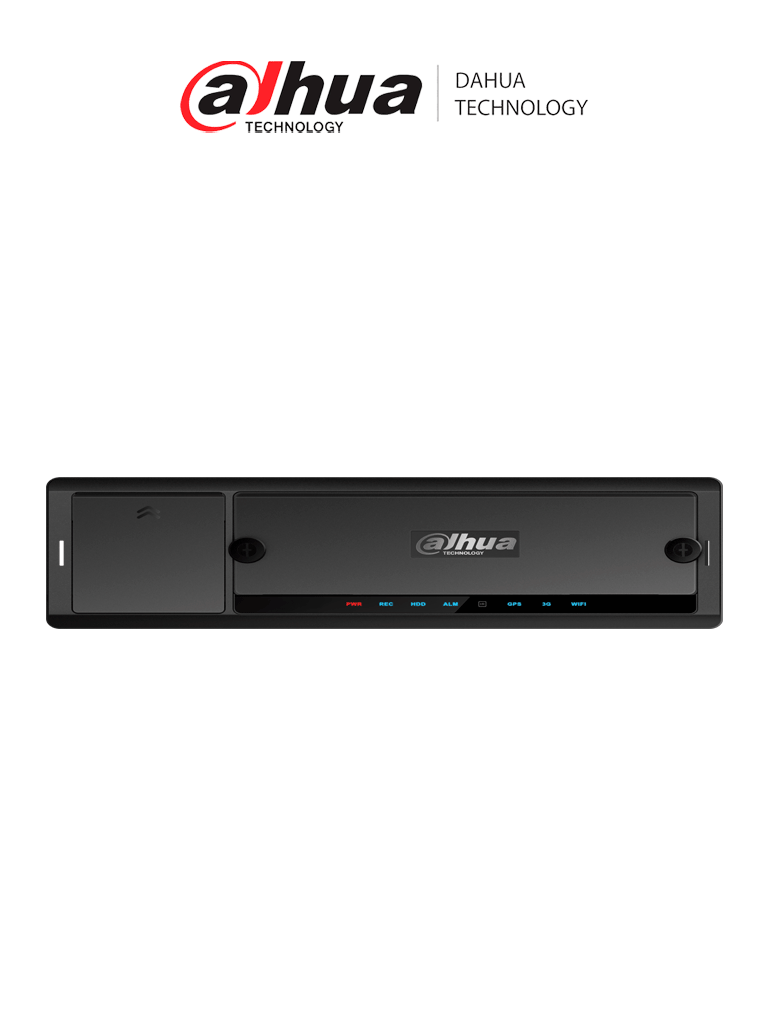 DAHUA MNVR8208-GFWI: NVR móvil de 8 canales con IA, 8 puertos PoE, GPS