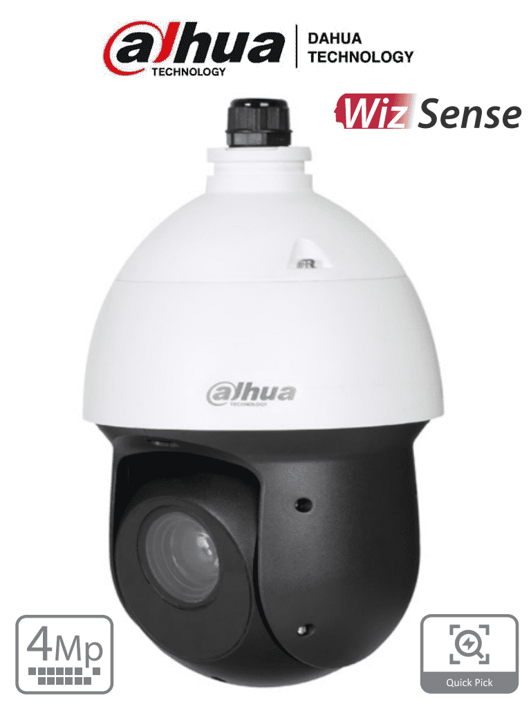DAHUA SD49425GB-HNR – Cámara IP PTZ de 4MP con zoom óptico 25x, IR 100