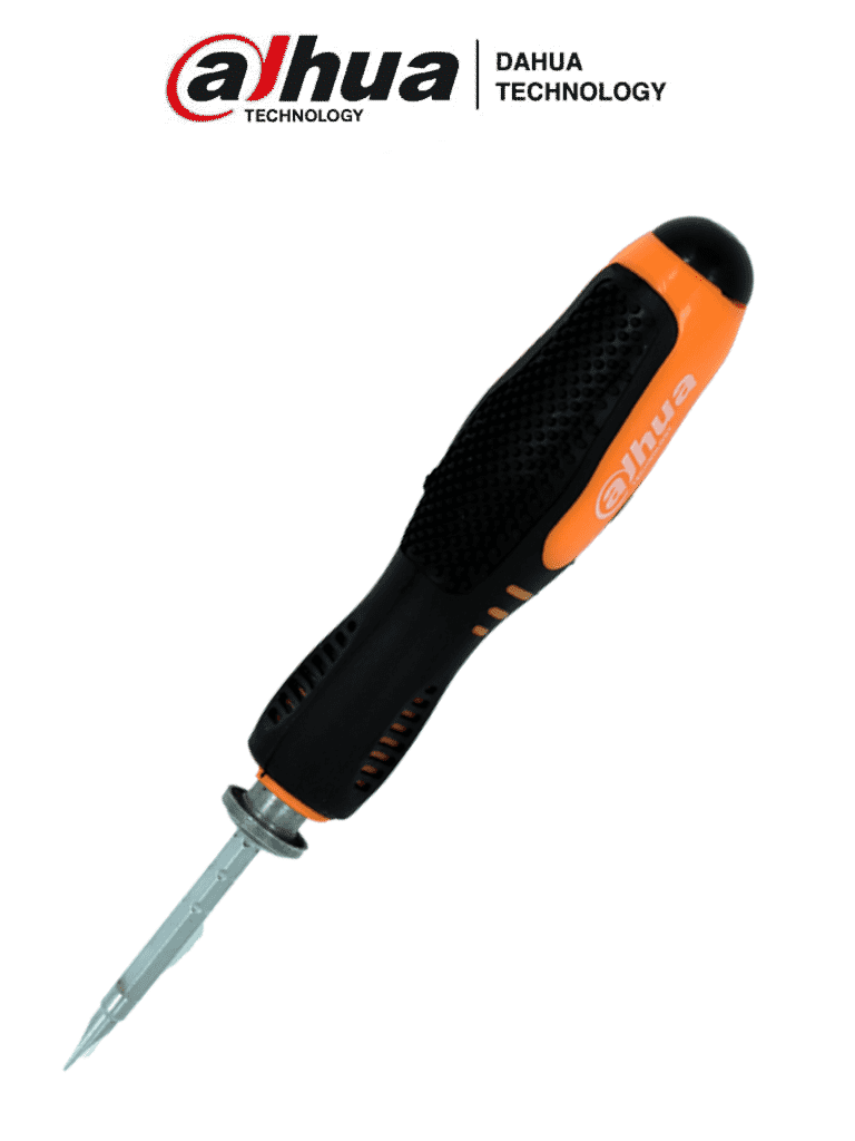 DAHUA MATPRO040 – Desarmador Multiusos Color Naranja con Logo Dahua Pr