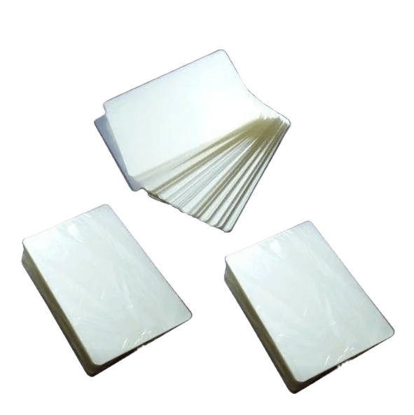Laminado Transparente para Proteger tus Credenciales Sticker Paquete con 500 pzas