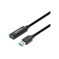 CABLE USB EXTENSION, MANHATTAN,1537517,V3.2 EXT. ACTIVA 10.0M NEGRO