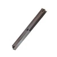 ORGANIZADOR DE CABLES VERTICAL DOBLE PARA RACK DE 7 DUCTO 4X4 COLOR NE