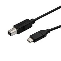 CABLE DE 3M USB-C A USB-B DE IMPRESORA – CABLE ADAPTADOR USB TIPO C A