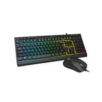 KIT ACTECK CREATOR AUREAN PRO MK477G  TECLADO Y MOUSE  ALAMBRICO  ILUM