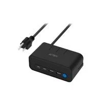 CARGADOR ACTECK ENERGON MATE CE676  EXTENSIN DE ESCRITORIO  2 X USB  2