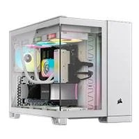 GABINETE CORSAIR 2500X LINK /BLANCO /SEMITORRE/MICROATX-MITX  CRISTAL
