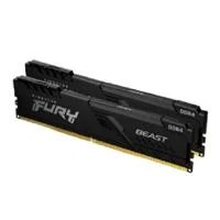 MEMORIA RAM KINGSTON DIMM DDR4 16GB 2X8GB 3200MT/S FURY BEAST BLACK XM