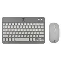 KIT TECLADO Y MOUSE INALAMBRICO BLUETOOTH RECARGABLE ERGONOMICO COMPAC