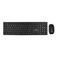 KIT TECLADO Y MOUSE INALAMBRICOS CONECTOR USB RESISTENTE A DERRAMES SI